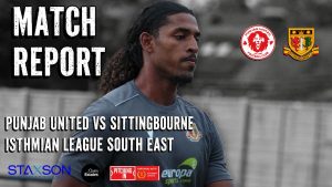 Match report, League, Punjab Utd v Sittingbourne,12/09/2026